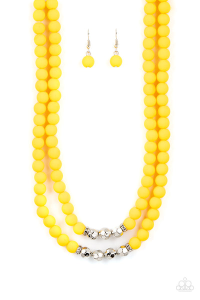 Summer Splash - Yellow Paparazzi Accessories