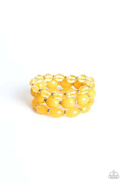High Tide Hammock - Yellow Paparazzi Accessories
