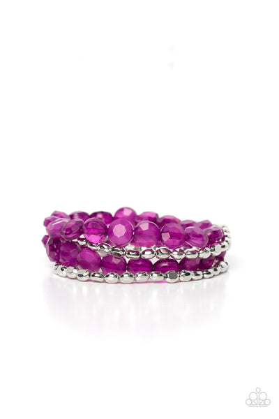 Seaside Siesta - Purple Paparazzi Accessories