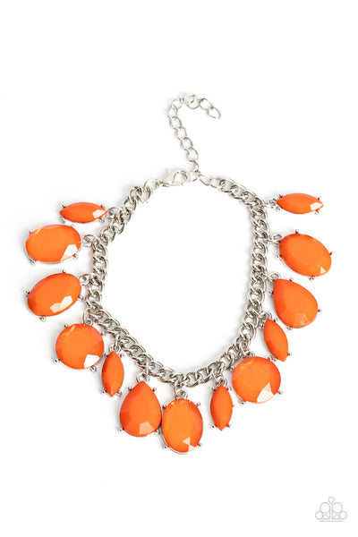 Serendipitous Shimmer - Orange Paparazzi Accessories