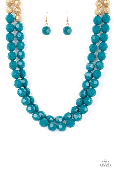 Greco Getaway - Blue Paparazzi Accessories