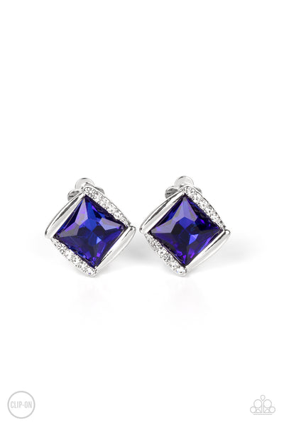 Sparkle Squared - Blue Paparazzi Accessories