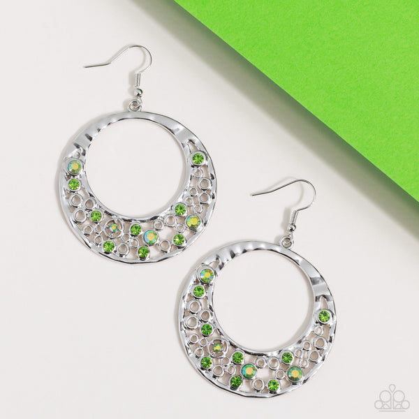 Enchanted Effervescence - Green Paparazzi Accessories