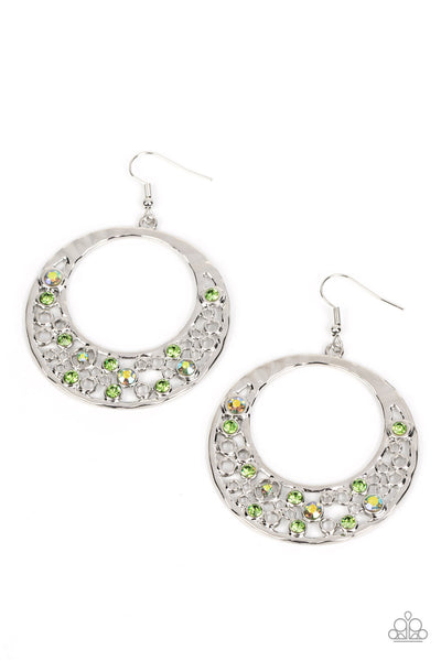 Enchanted Effervescence - Green Paparazzi Accessories