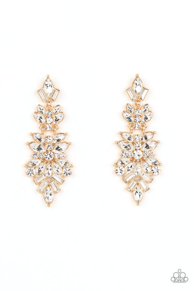 Frozen Fairytale - Gold Paparazzi Accessories