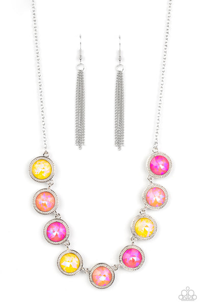 Queen of the Cosmos - Yellow Paparazzi Accessories