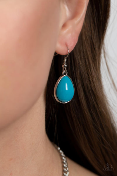 Ethereal Exaggerations - Blue Paparazzi Accessories