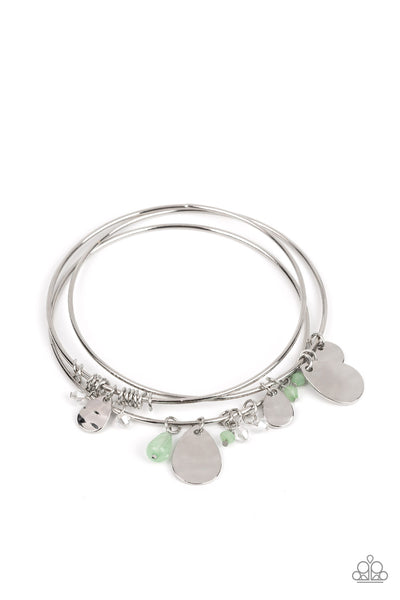 Secret Paradise - Green Paparazzi Accessories
