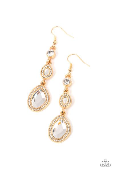 Dripping Self-Confidence - Gold Paparazzi Accessories