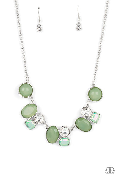 Fantasy World - Green Paparazzi Accessories