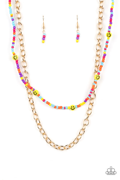 Happy Looks Good on You - Multi Paparazzi Accessories