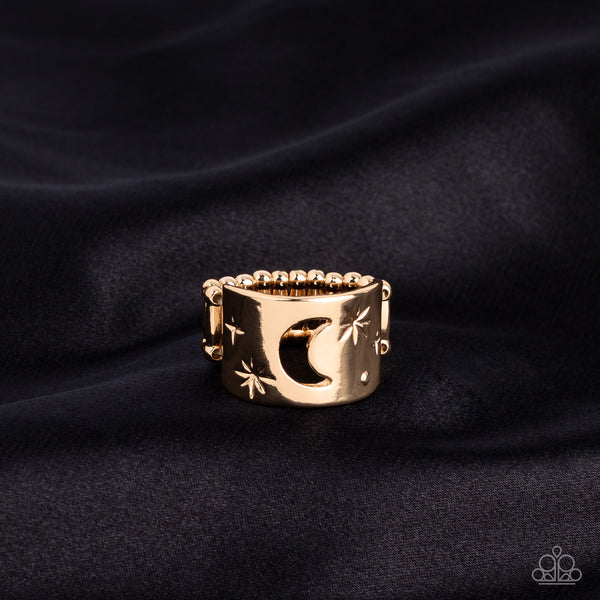 Lunar Levels - Gold Paparazzi Accessories