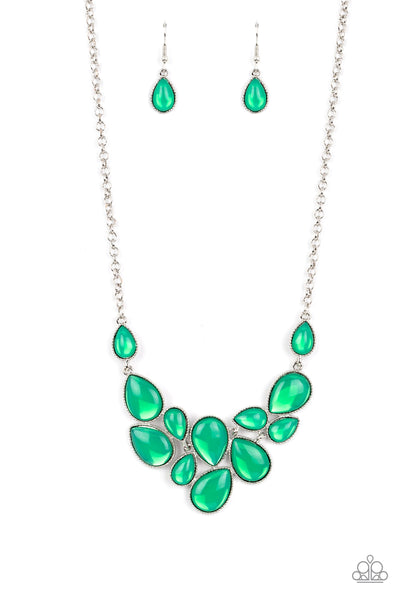 Keeps GLOWING and GLOWING - Green Paparazzi Accessories