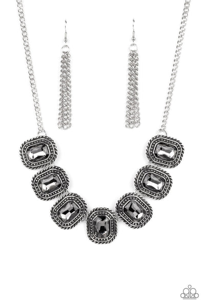 Iced Iron - Silver Paparazzi Accessories