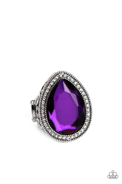 Illuminated Icon - Purple Paparazzi Accessories