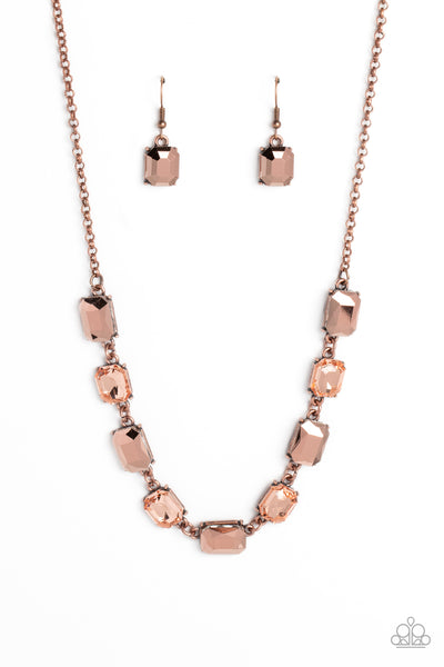 Emerald Envy - Copper Paparazzi Accessories