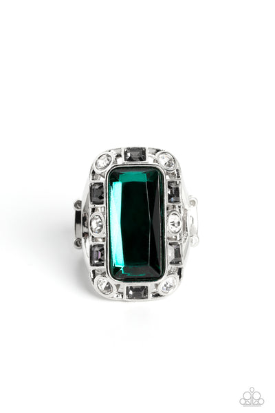 Radiant Rhinestones - Green Paparazzi Accessories