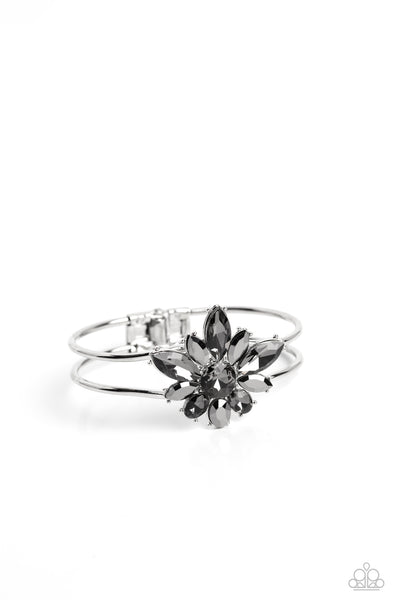 Chic Corsage - Silver Paparazzi Accessories