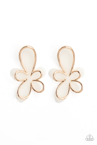 Glimmering Gardens - Gold Paparazzi Accessories
