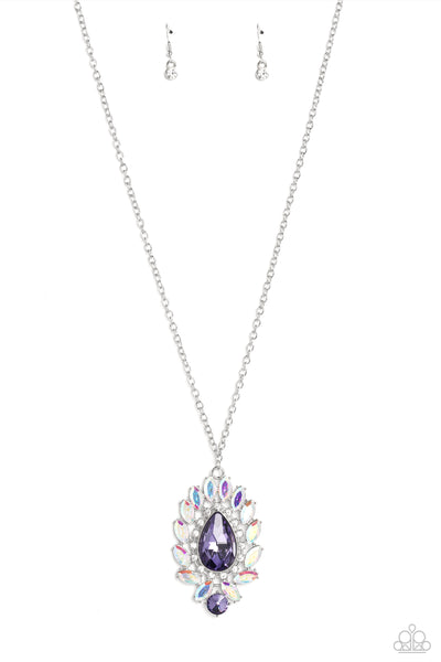 Over the TEARDROP - Purple Paparazzi Accessories