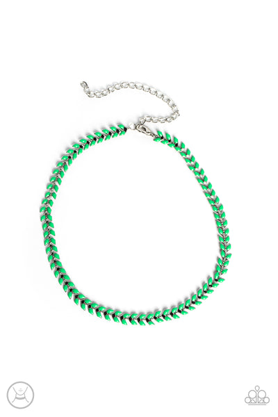 Grecian Grace - Green Paparazzi Accessories