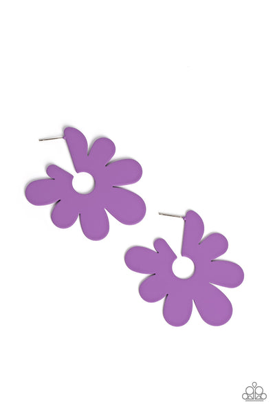 Flower Power Fantasy - Purple Paparazzi Accessories
