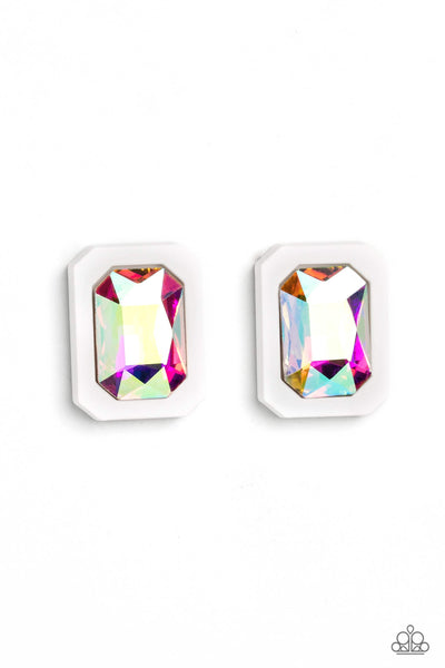Edgy Emeralds - Multi Paparazzi Accessories