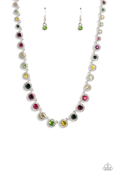 Kaleidoscope Charm - Multi Paparazzi Accessories