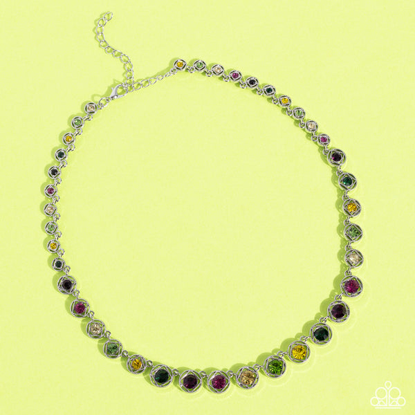 Kaleidoscope Charm - Multi Paparazzi Accessories