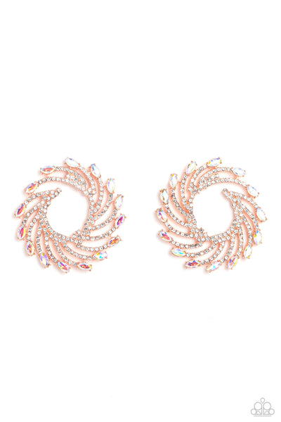 Firework Fanfare - Copper Paparazzi Accessories