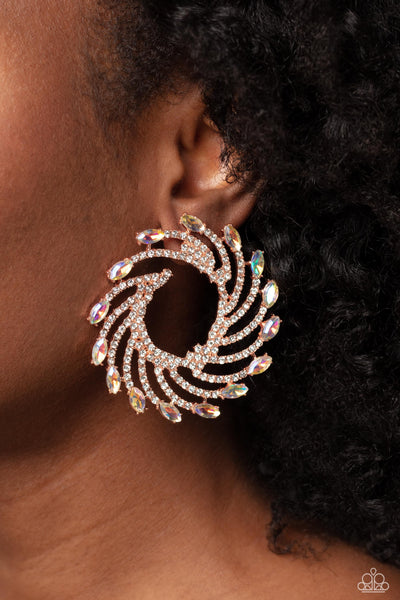 Firework Fanfare - Copper Paparazzi Accessories