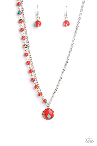Local Legend - Red Paparazzi Accessories