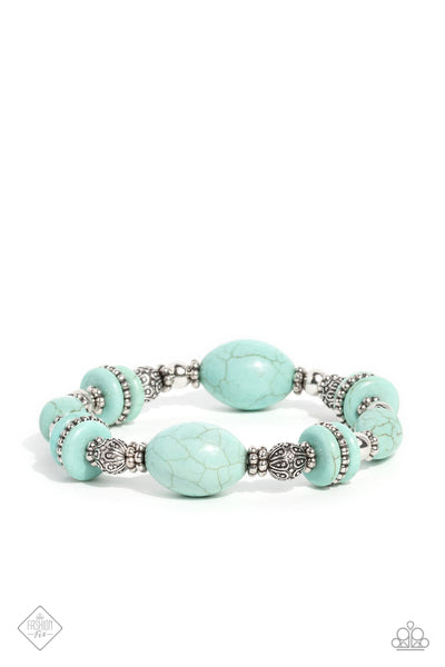 Changing Cleopatra - Blue Paparazzi Accessories