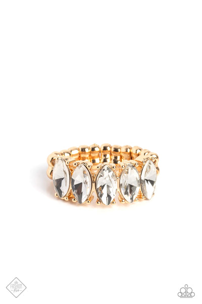 Lavish Lure - Gold Paparazzi Accessories