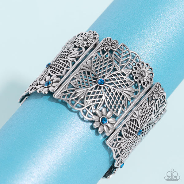 Garden City - Blue Paparazzi Accessories