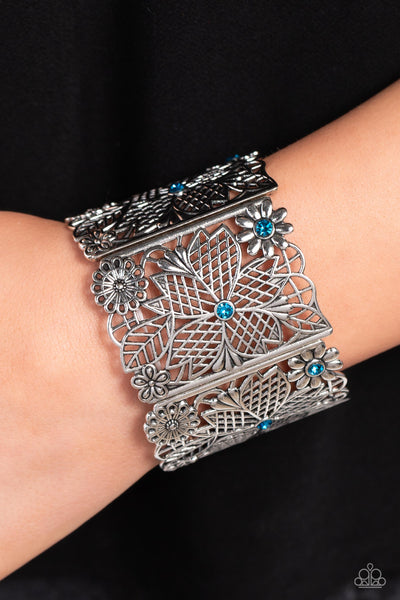 Garden City - Blue Paparazzi Accessories
