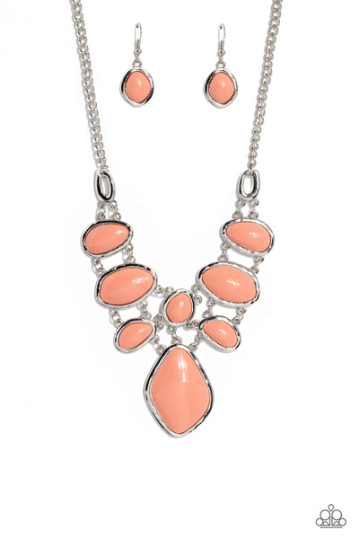 Dreamily Decked Out - Orange Paparazzi Accessories