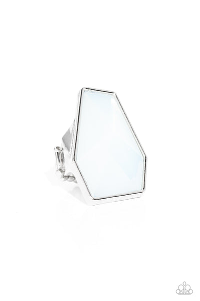 Geotic Glaze - White Paparazzi Accessories