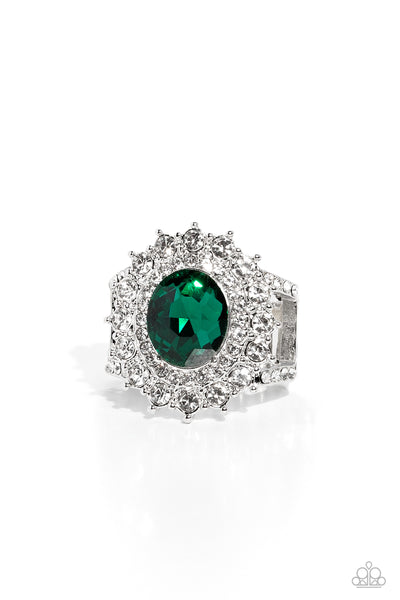 Layered Luminescence - Green Paparazzi Accessories