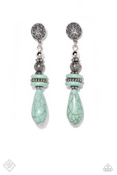 Desert Fever - Blue Paparazzi Accessories