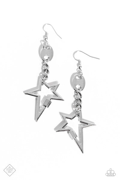 Iconic Impression - Silver Paparazzi Accessories