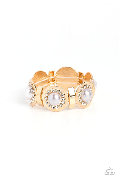 Summer Serenade - Gold Paparazzi Accessories