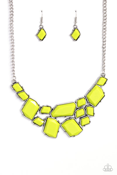 Energetic Embers - Green Paparazzi Accessories