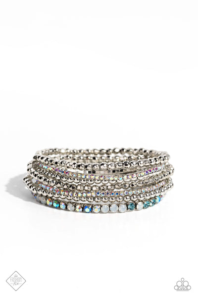 Stellar Sequence - Blue Paparazzi Accessories