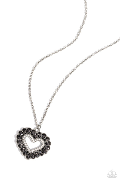 FLIRT No More - Silver Paparazzi Accessories