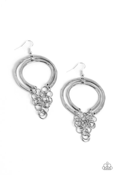Dont Go CHAINg-ing - Silver Paparazzi Accessories