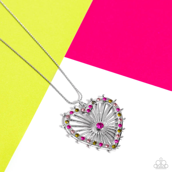 Flirting Ferris Wheel - Pink Paparazzi Accessories
