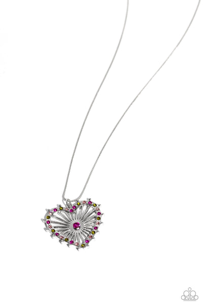 Flirting Ferris Wheel - Pink Paparazzi Accessories