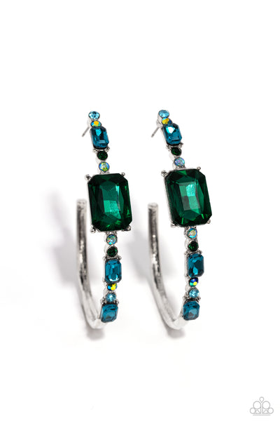 Elite Ensemble - Green Paparazzi Accessories