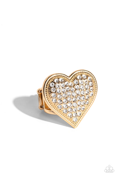 Sweet Serendipity - Gold Paparazzi Accessories